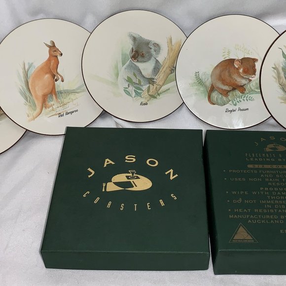 Jason, , 6 Round Coasters, Australian Animals - Picture 1 of 11